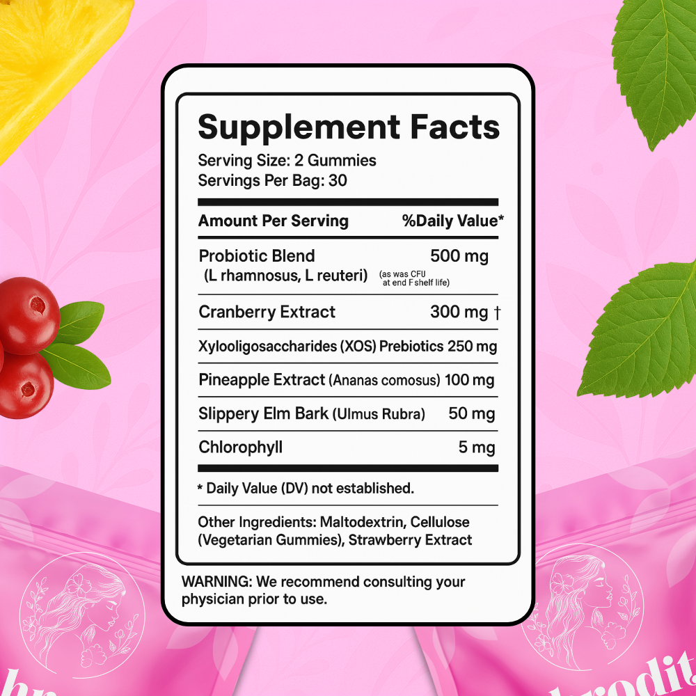 Aphrodite Probiotic Gummies