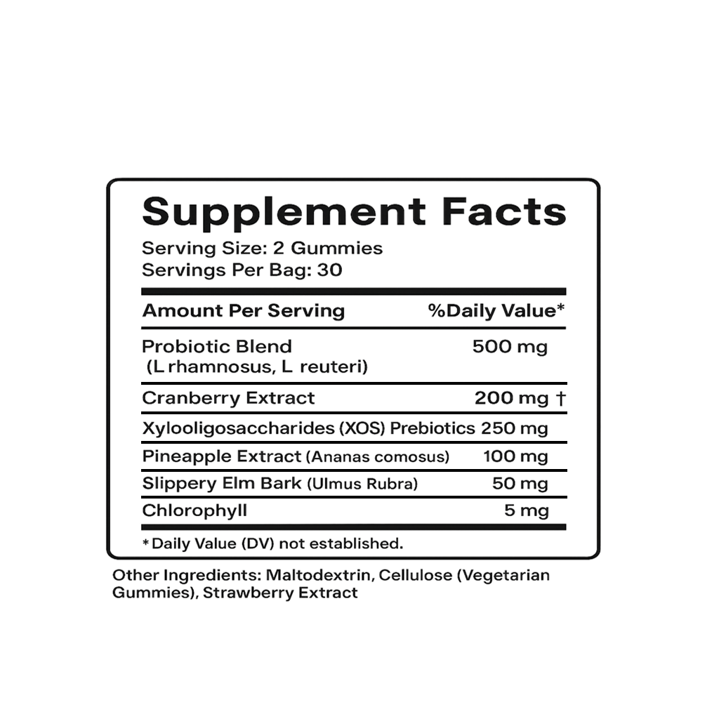 Vaginal Probiotic Gummies