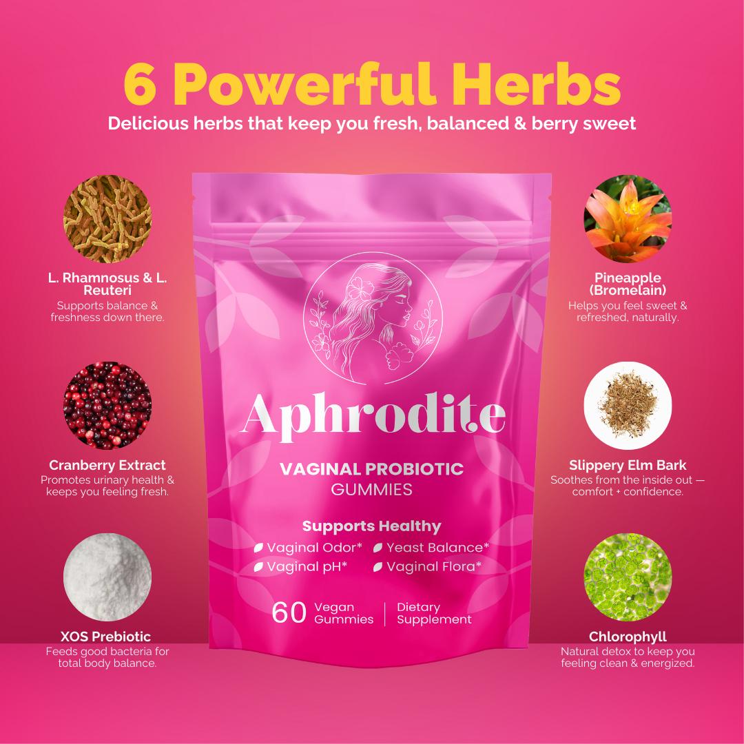 Aphrodite™ Vaginal Probiotic Gummies (Copy)