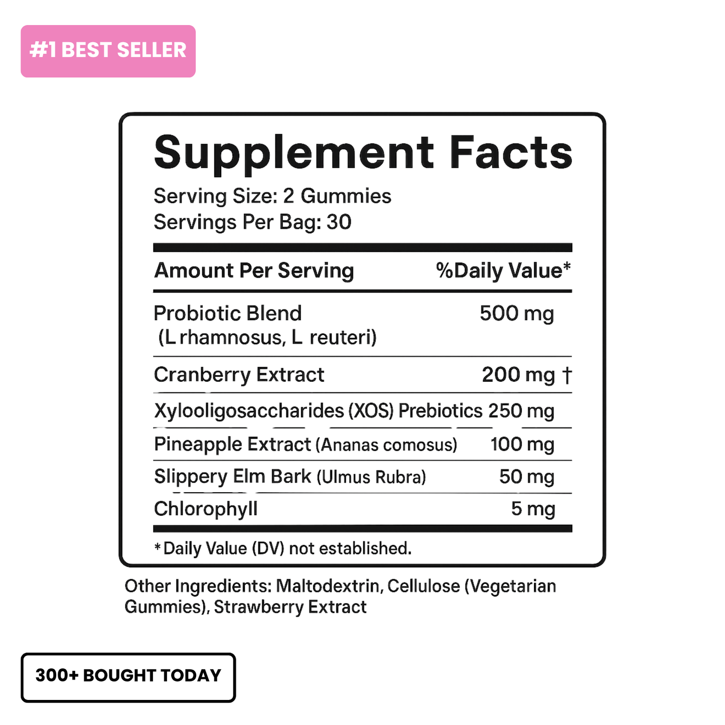 Vaginal Probiotic Gummies