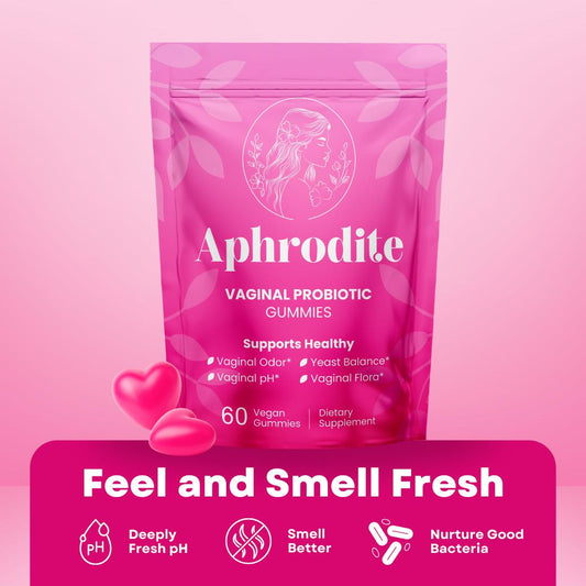 Aphrodite™️  6 In 1 Total Vaginal Health Strawberry Gummies